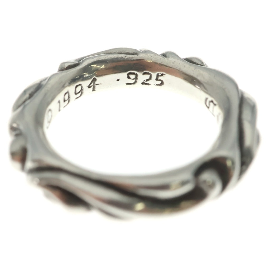 CHROME HEARTS(クロムハーツ) SCRL BAND スクロールバンド リング シルバー BCA351 レディース