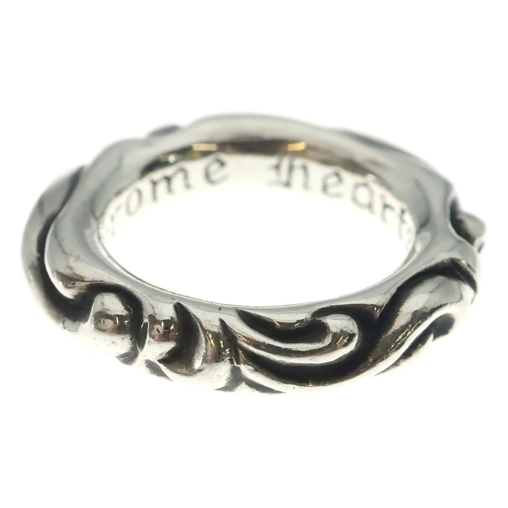 CHROME HEARTS(クロムハーツ) SCRL BAND スクロールバンド リング シルバー BCA351 レディース