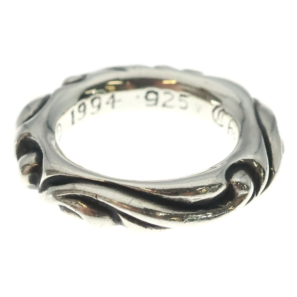 CHROME HEARTS(クロムハーツ) SCRL BAND スクロールバンド リング シルバー BCA351 レディース