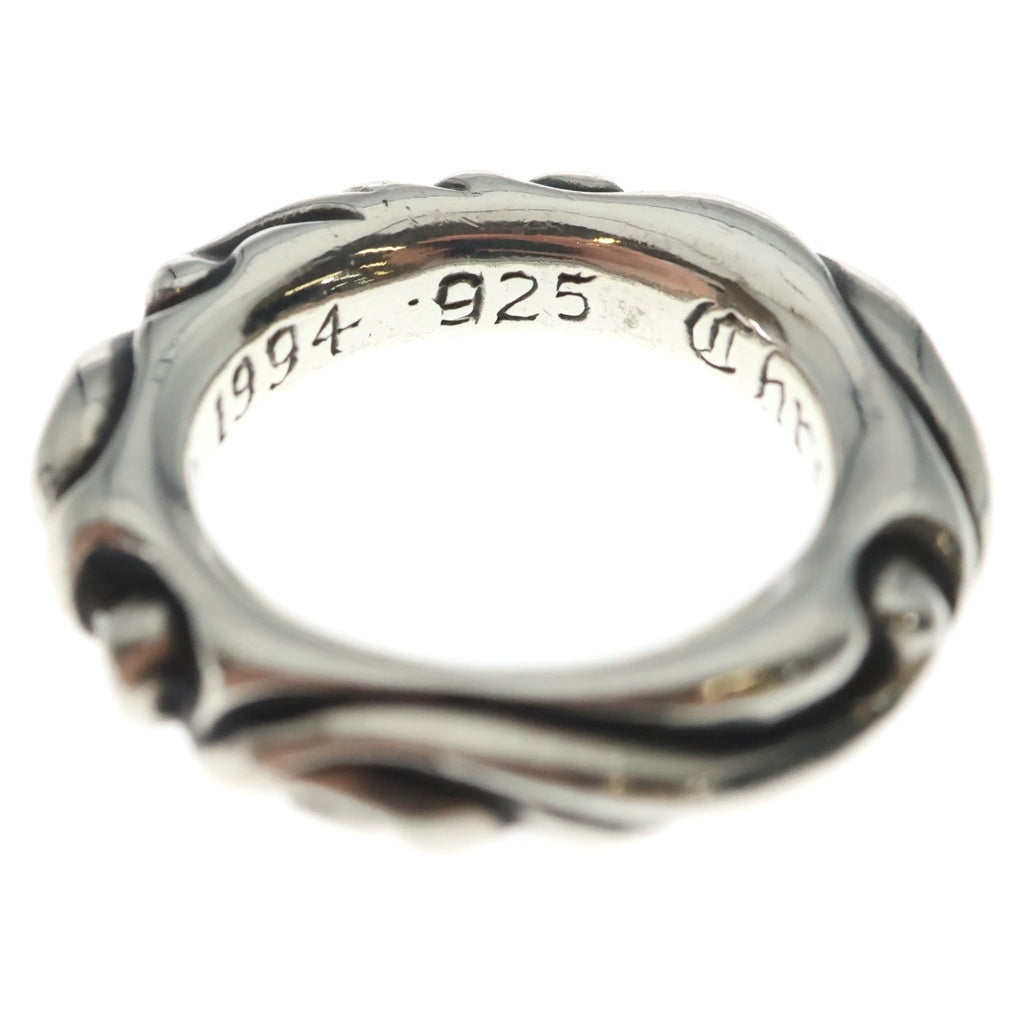 CHROME HEARTS(クロムハーツ) SCRL BAND スクロールバンド リング シルバー BCA351 レディース