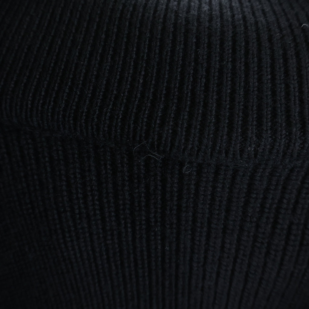 MONCLER(モンクレール) 15AW MAGLIONE マグリオン ニット切替 フーデッドダウンジャケット ブラック A20919413700
