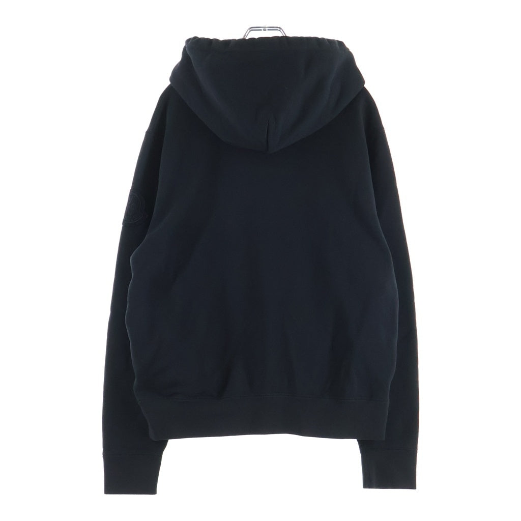 MONCLER(モンクレール) 22AW GENIUS 2 1952 HOODIE フロントナイロンワッペン プルオーバーフーディー パーカー ブラック H20928G00012