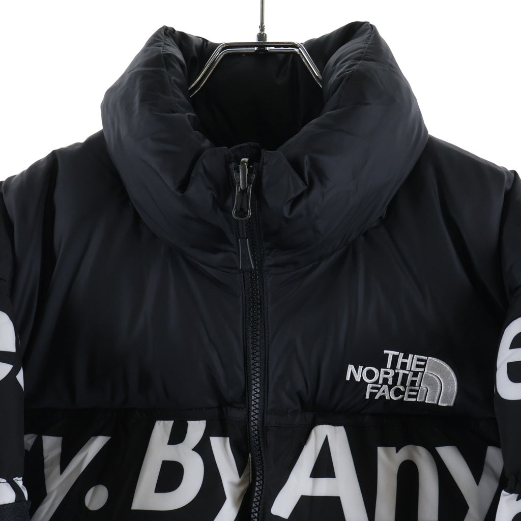 SUPREME(シュプリーム) 15AW ×THE NORTH FACE By Any Means Necessary Nuptse Jacket ザノースフェイス バイエニーミーンズネセサリー ヌプシダウンジャケット ブラック ND51551I