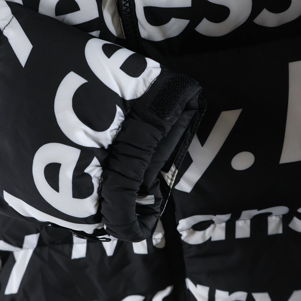 SUPREME(シュプリーム) 15AW ×THE NORTH FACE By Any Means Necessary Nuptse Jacket ザノースフェイス バイエニーミーンズネセサリー ヌプシダウンジャケット ブラック ND51551I