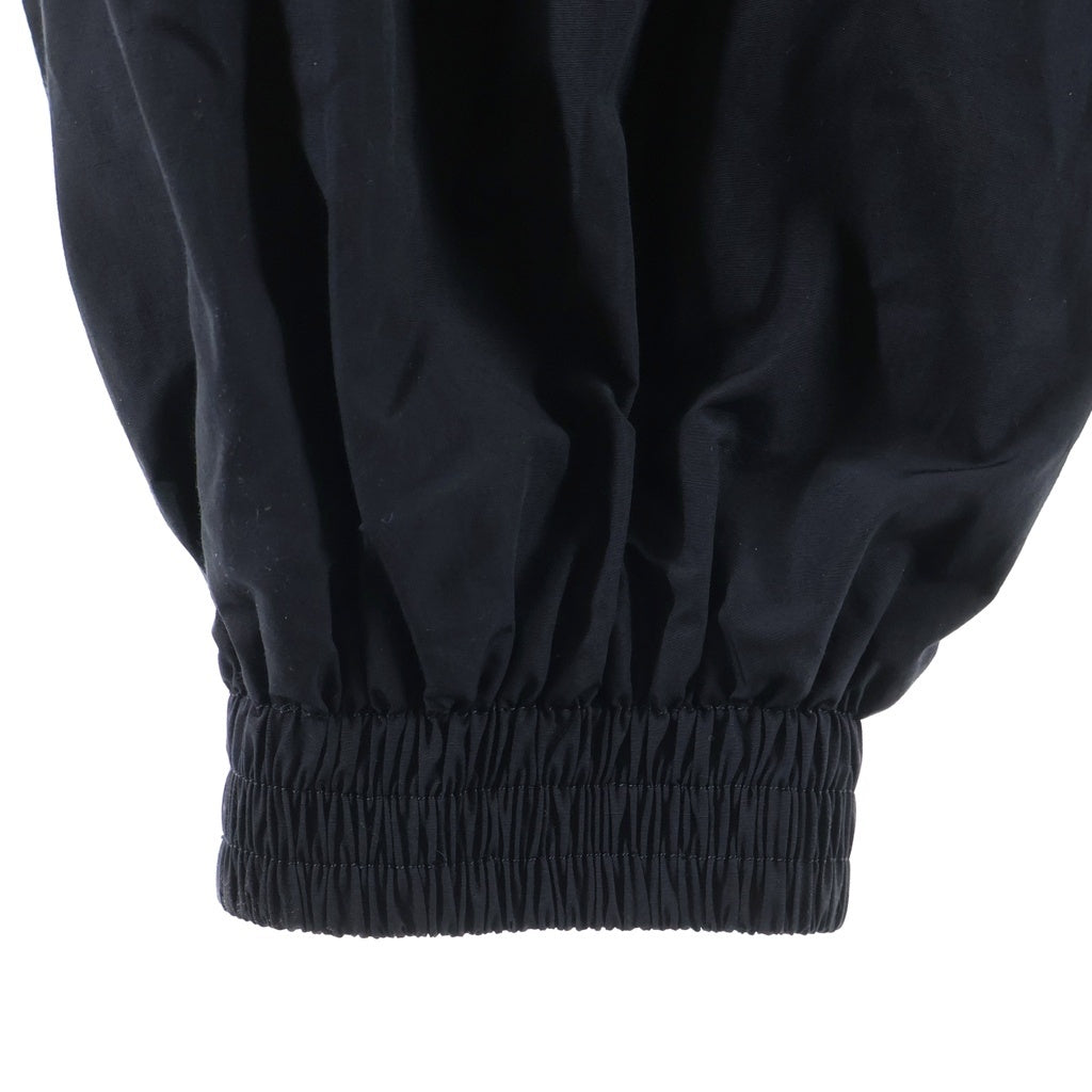 BALENCIAGA(バレンシアガ) 24SS TRACK JACKET オフショルダートラックジャケット ジップアップブルゾン ブラック/レッド 790756 TPQ38