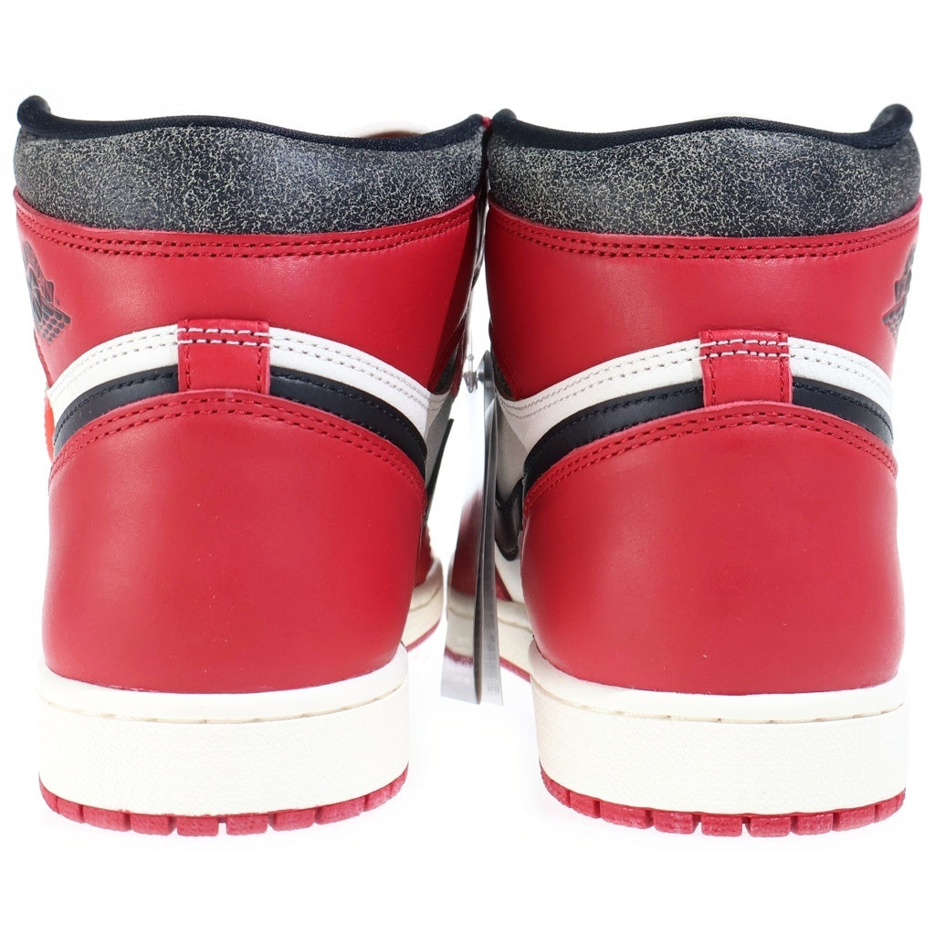 NIKE(ナイキ) AIR JORDAN 1 HIGH OG CHICAGO LOST&FOUND エアジョーダン1 シカゴ ロストアンドファウンド ハイカットスニーカー US10.5/28.5cm DZ5485-612