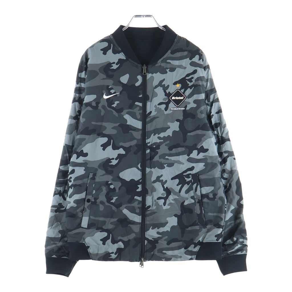 NIKE(ナイキ) ×F.C.REAL BRISTOL WARM UP JACKET エフシーレアルブリストル ウォームアップ ジャケット ブラック 823118-010
