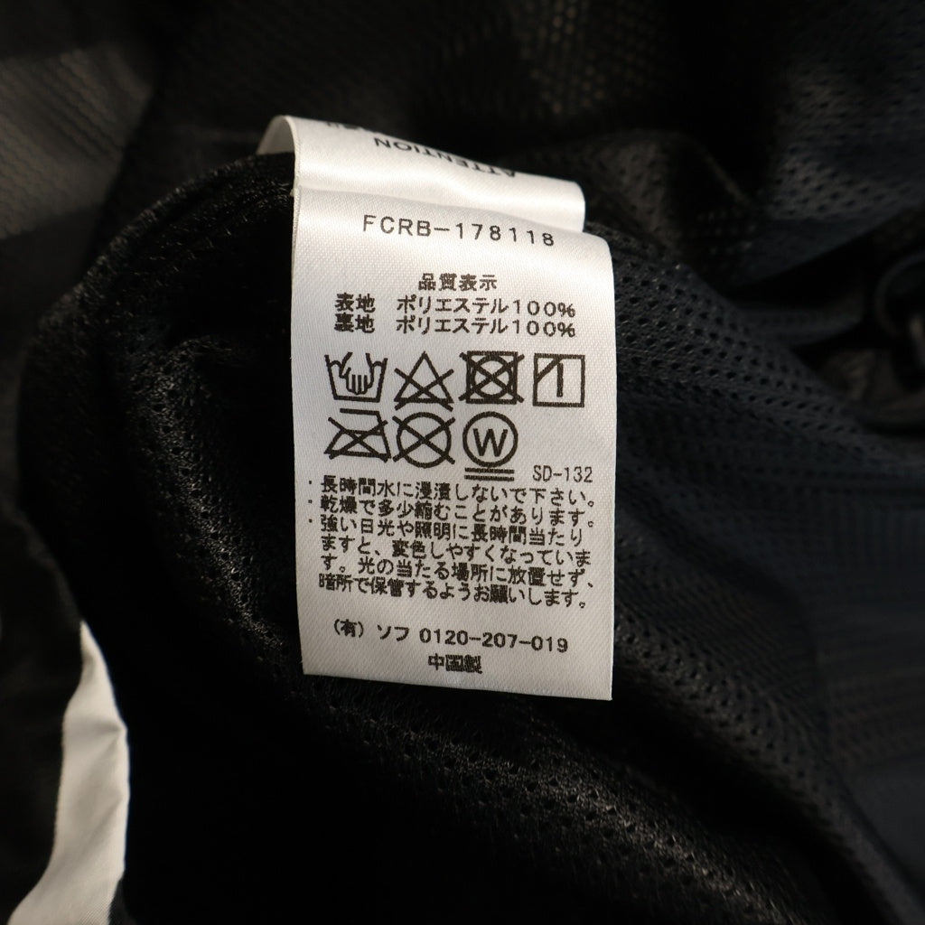 WTAPS(ダブルタップス) ×F.C.REAL BRISTOL SEPARATE PRACTICE JACKET エフシーレアルブリストル アニマル柄 ジップアップ ナイロンジャケット ブラック 172PSXRD-JKM01S FCRB-178118