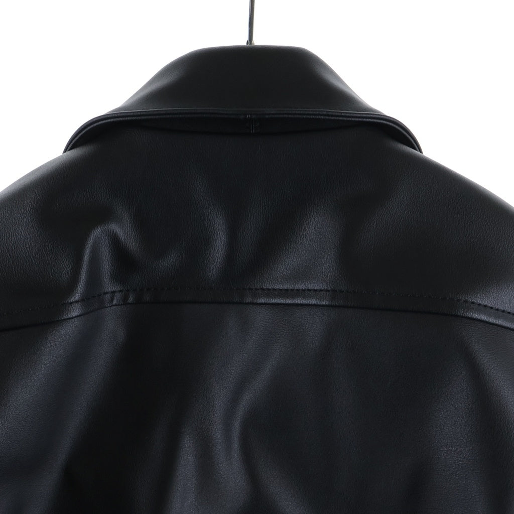 WTAPS(ダブルタップス) 23AW SYNTHETIC VANCE JACKET シンセティック ヴァンス ダブルライダース ジャケット ブラック 232BRDT-JKM07
