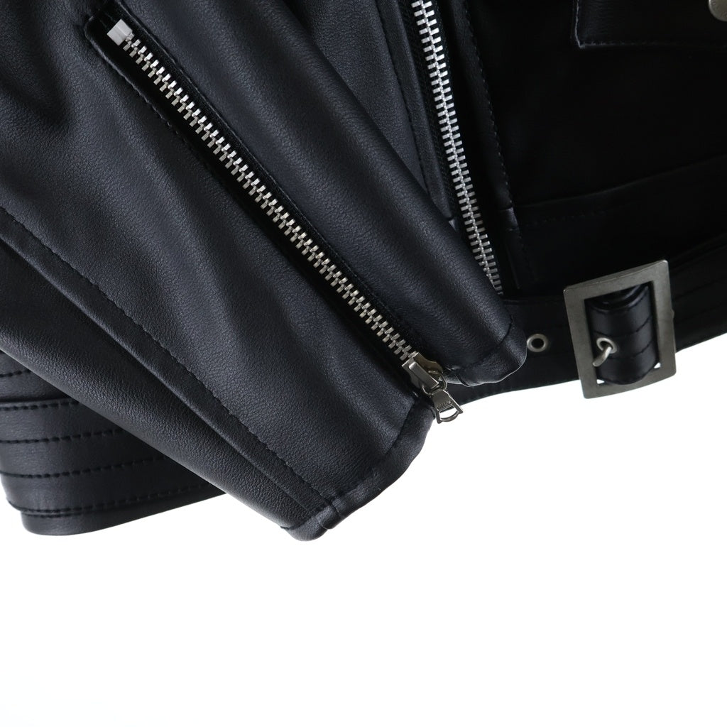 WTAPS(ダブルタップス) 23AW SYNTHETIC VANCE JACKET シンセティック ヴァンス ダブルライダース ジャケット ブラック 232BRDT-JKM07