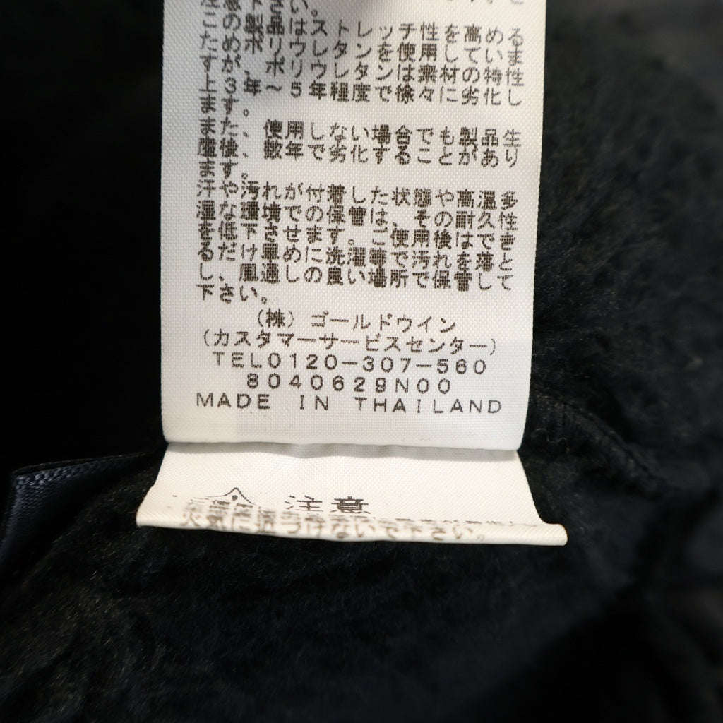 THE NORTH FACE(ザノースフェイス) 17AW ANTACTICA VERSA LOFT JACKET アンタークティカ バーサ ロフト ロゴエンブロイダリー ワッペン ジップアップ ボア ジャケット ブラック NA61710