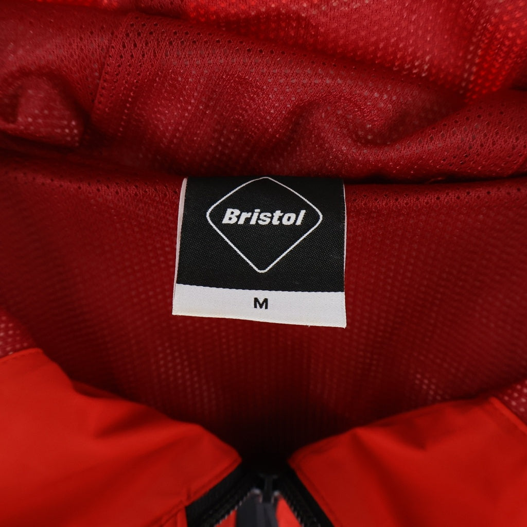 F.C.R.B.(エフシーアールビー) 20SS ×COCA-COLA HALF ZIP ANORAK コカコーラ ロゴエンブロイダリー ワッペン ナイロン ハーフジップ アノラック レッド FCRB-200002