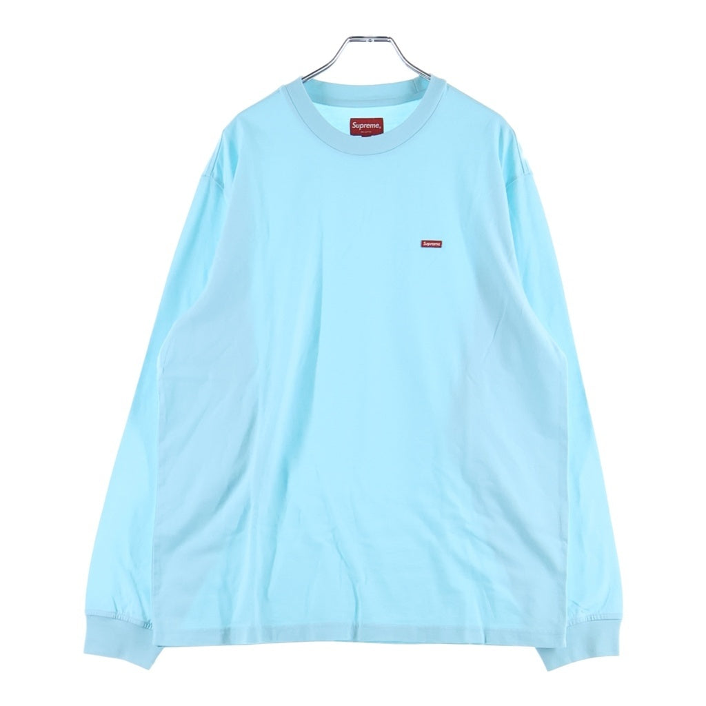 SUPREME(シュプリーム) 26SS Small Box L/S Tee スモール ボックス ロゴ ロングスリーブ 長袖Tシャツ カットソー ライトブルー