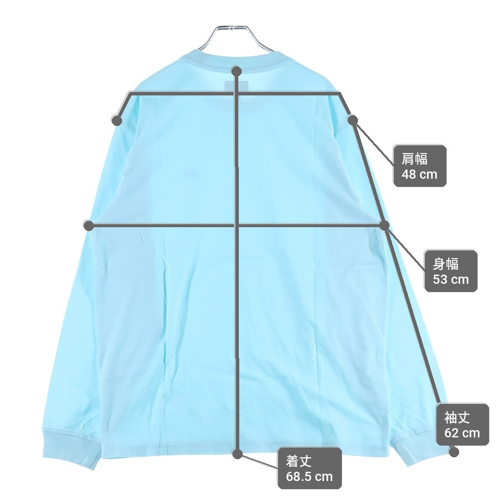 SUPREME(シュプリーム) 26SS Small Box L/S Tee スモール ボックス ロゴ ロングスリーブ 長袖Tシャツ カットソー ライトブルー
