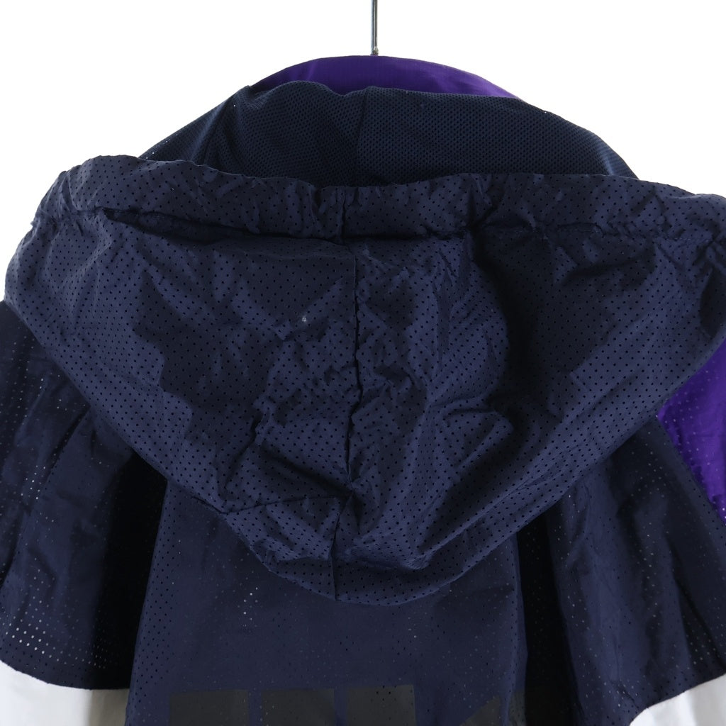 NIKE(ナイキ) ×SACAI HOODED ANORAK サカイ ナイロン 再構築 ロゴプリント フーデッド アノラック ジャケット マルチカラー CD6298-451