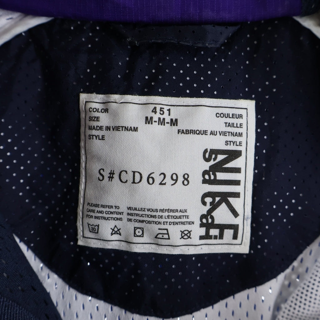 NIKE(ナイキ) ×SACAI HOODED ANORAK サカイ ナイロン 再構築 ロゴプリント フーデッド アノラック ジャケット マルチカラー CD6298-451