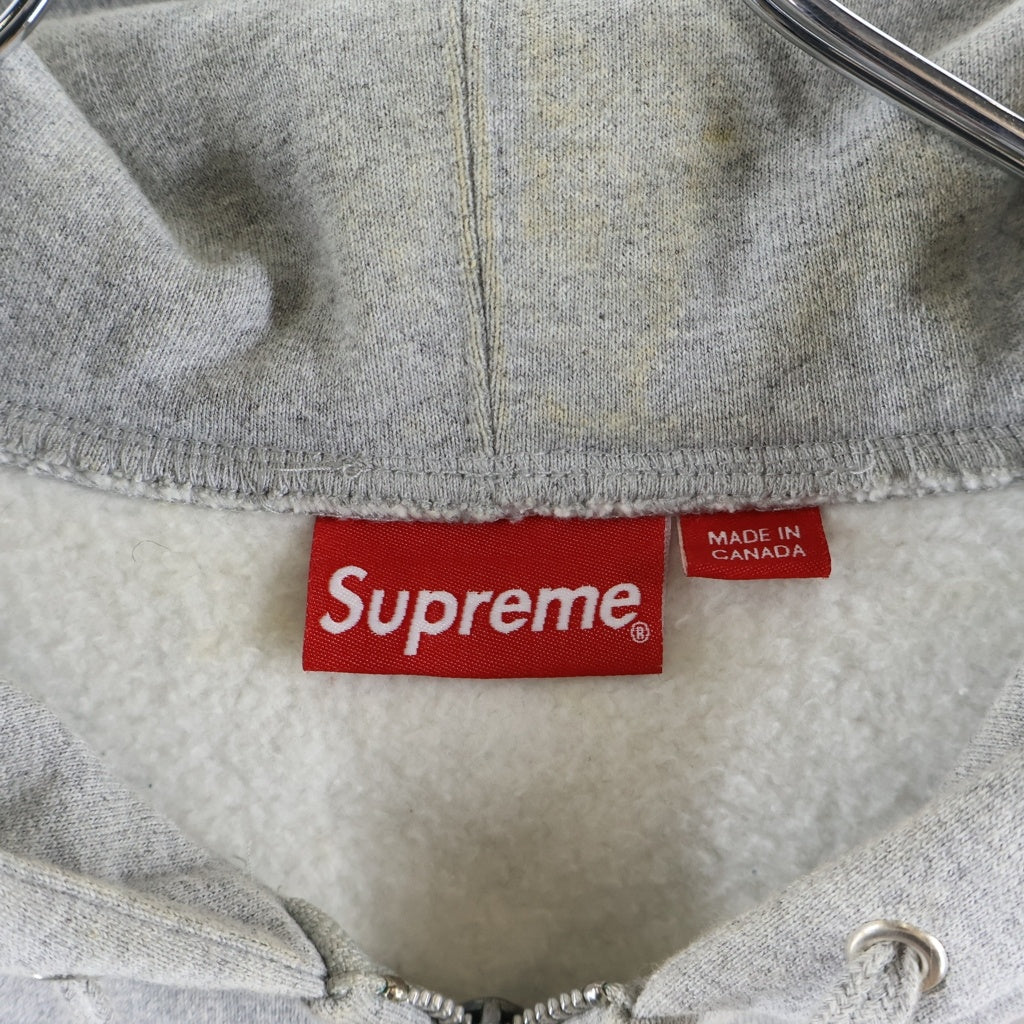 SUPREME(シュプリーム) 15AW ×Toshio Maeda Overfiend Zip Up Hooded Sweatshirt 前田俊夫 オーバーフィーンド ジップアップ フーデッド スウェットシャツ グレー
