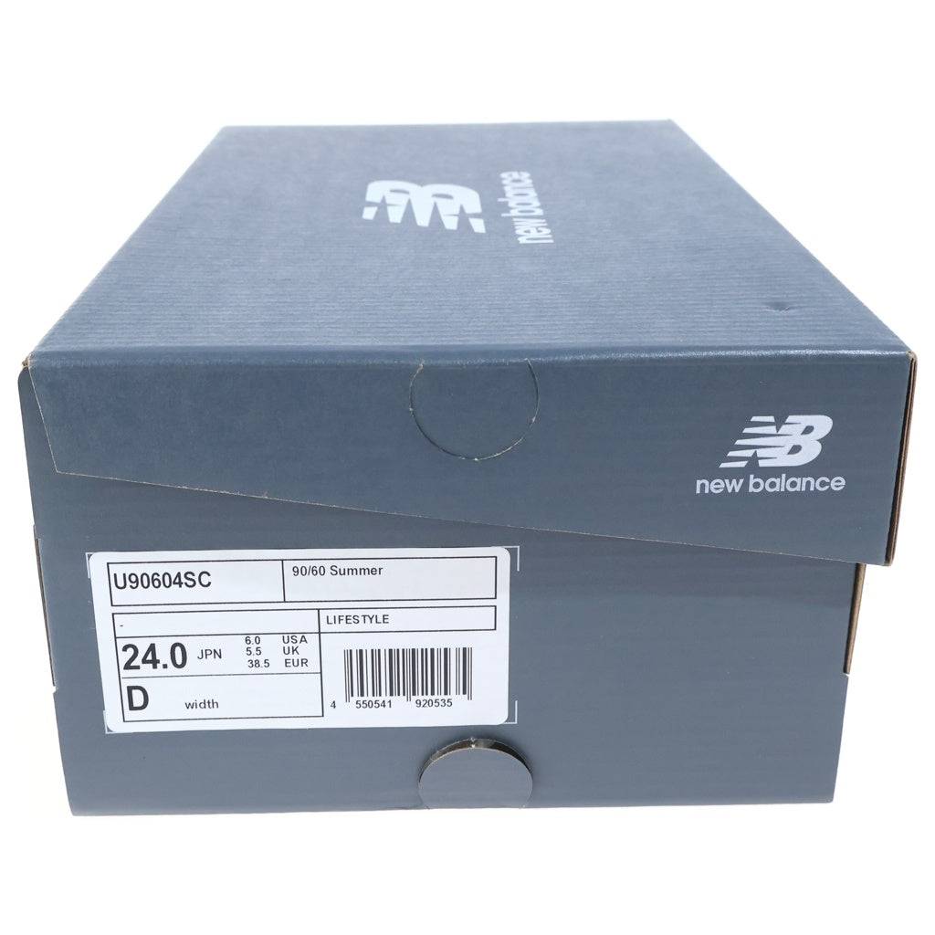 New Balance(ニューバランス) SUMMER サマー ローカットスニーカーサンダル レディース ブラック US6/24cm U90604SC