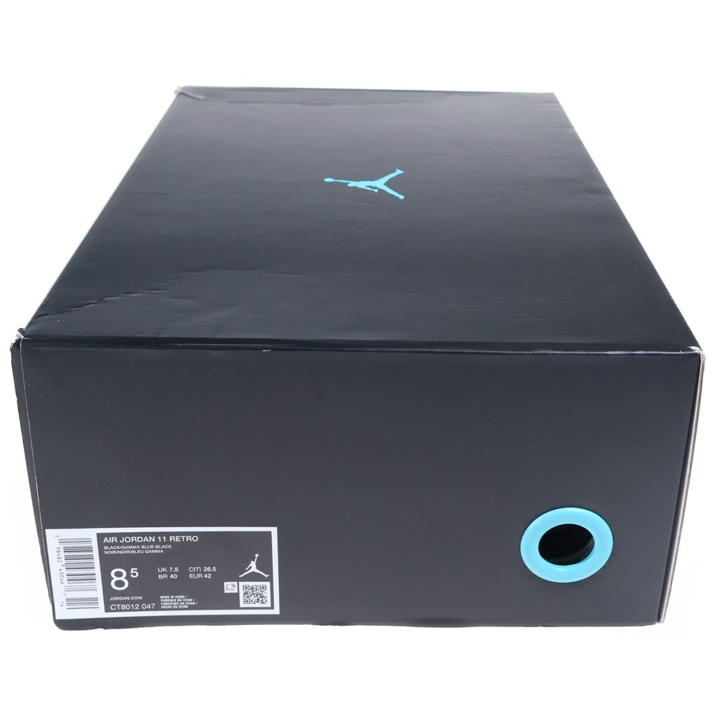 NIKE(ナイキ) AIR JORDAN 11 RETRO GAMMA エアジョーダン レトロ ガンマ ハイカットスニーカー ブラック US8.5/26.5cm CT8012-047