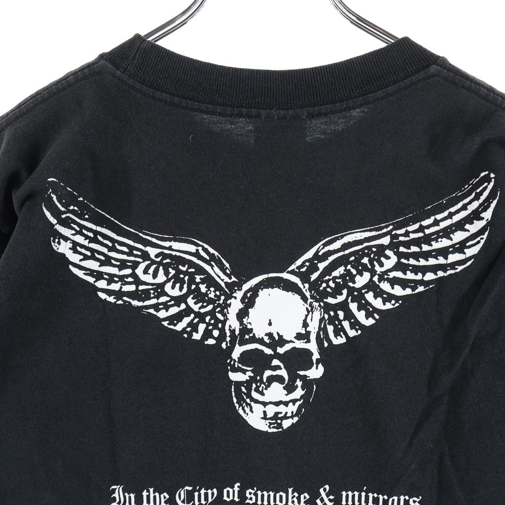 CHROME HEARTS(クロムハーツ) OLD FOTI HANDHORSEMAN TEE オールド ホースマンプリント クルーネック半袖Tシャツカットソー ブラック