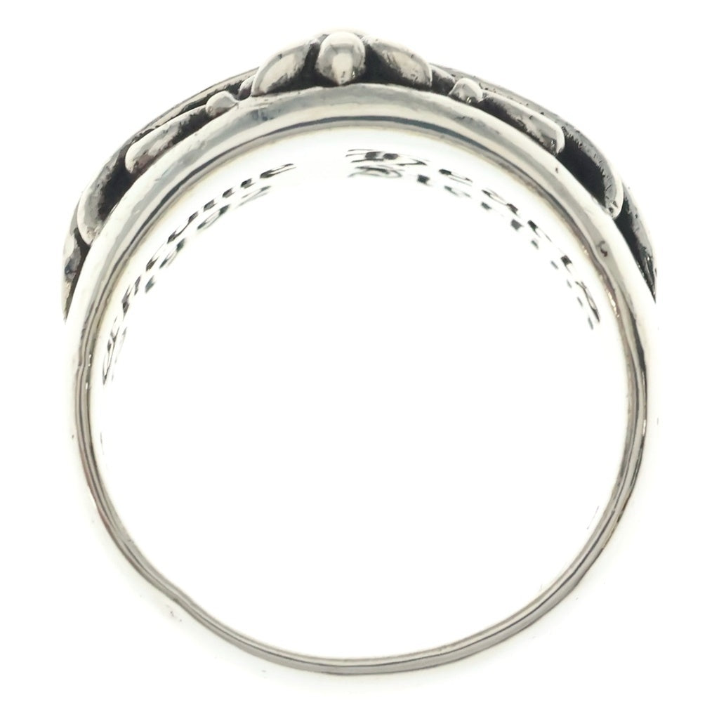CHROME HEARTS(クロムハーツ) FLRL CRS フローラルクロス リング シルバー BCA346