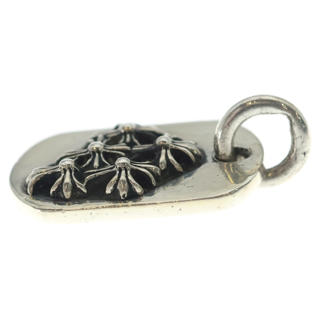 CHROME HEARTS(クロムハーツ) RAISED CEM CRS DOG TAG レイズド セメタリークロス ドッグタグ ペンダントトップ シルバー
