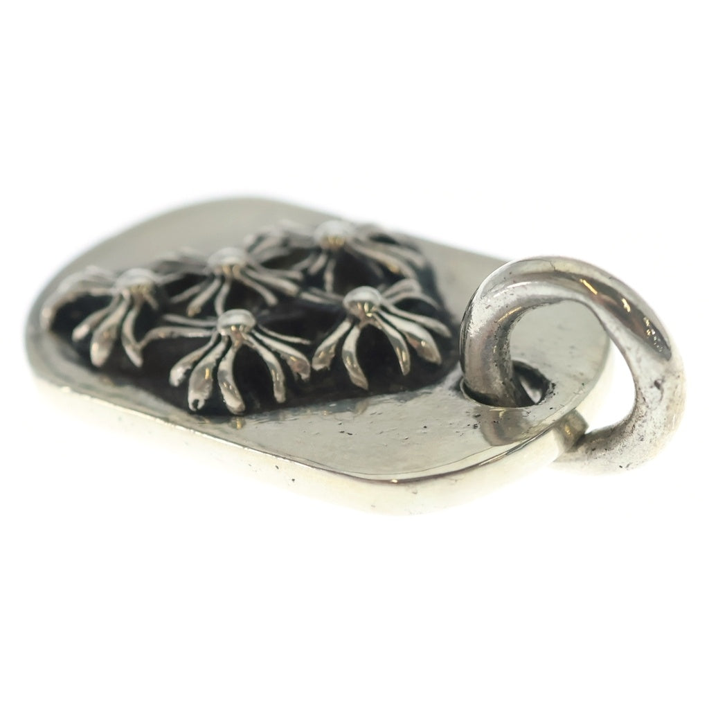 CHROME HEARTS(クロムハーツ) RAISED CEM CRS DOG TAG レイズド セメタリークロス ドッグタグ ペンダントトップ シルバー