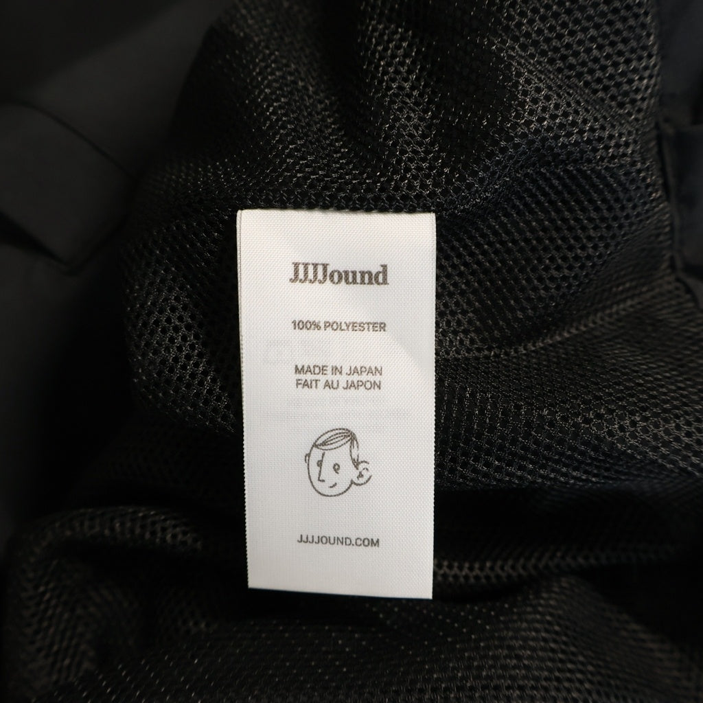 jjjjound(ジョウンド) COACH JACKET ドローストリング メッシュライニング コーチジャケット ブラック