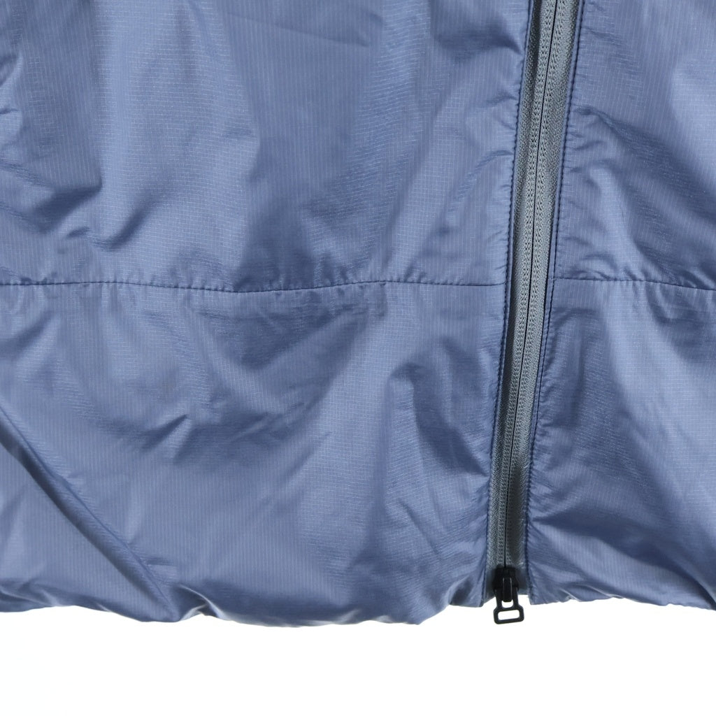 jjjjound(ジョウンド) ×DESCENTE ALLTERRAIN VEST デサント オルテライン ジップアップ ナイロンベスト ブルー DXG3031JJ