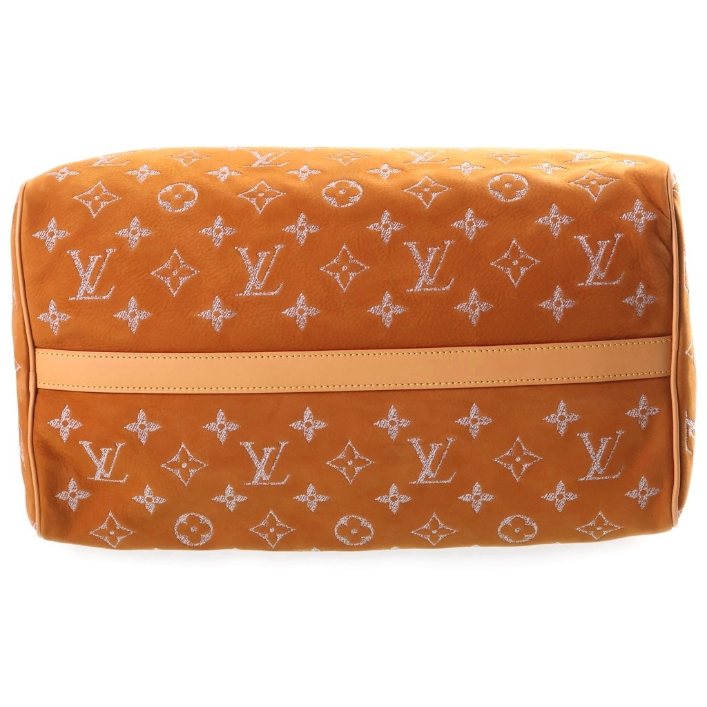 LOUIS VUITTON(ルイヴィトン) スピーディ P9 バンドリエール 40 ヌバックカーフレザー モノグラム ボストンバッグ ショルダーバッグ 2WAY シルバー金具 RFID M11569