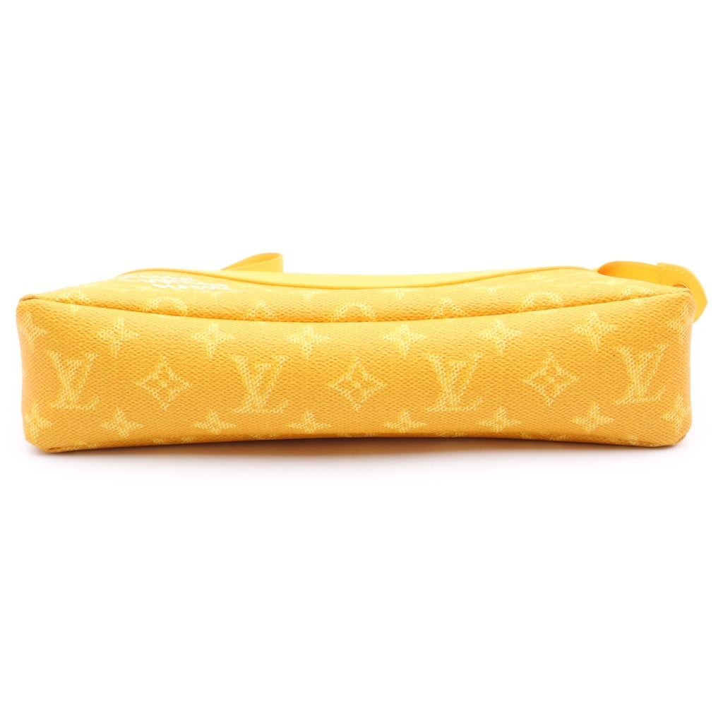 LOUIS VUITTON(ルイヴィトン) Pochette Voyage Souple ポシェット ヴォワヤージュ スープル クラッチバッグ ハンドバッグ オレンジ RFID M14057 レディース