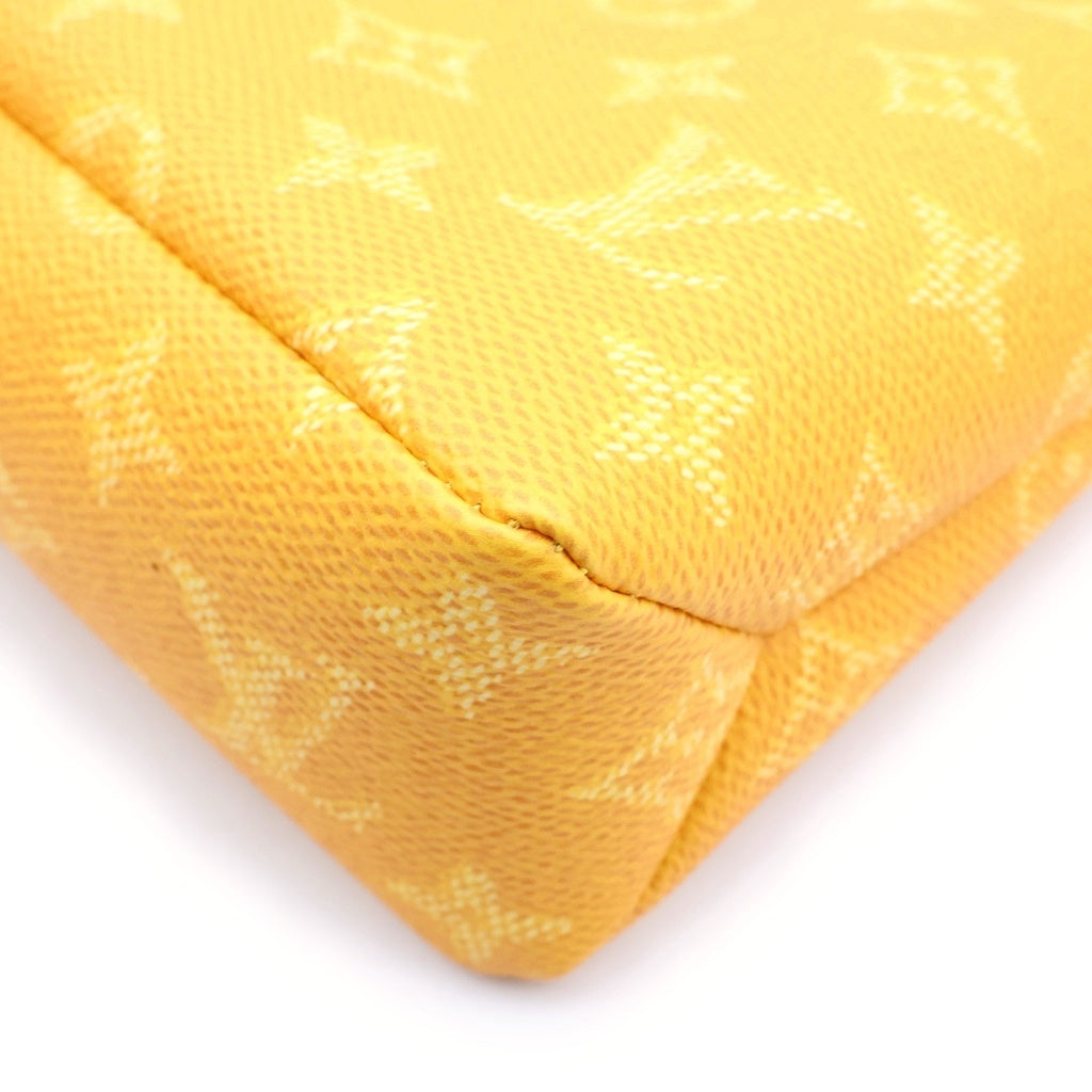 LOUIS VUITTON(ルイヴィトン) Pochette Voyage Souple ポシェット ヴォワヤージュ スープル クラッチバッグ ハンドバッグ オレンジ RFID M14057 レディース