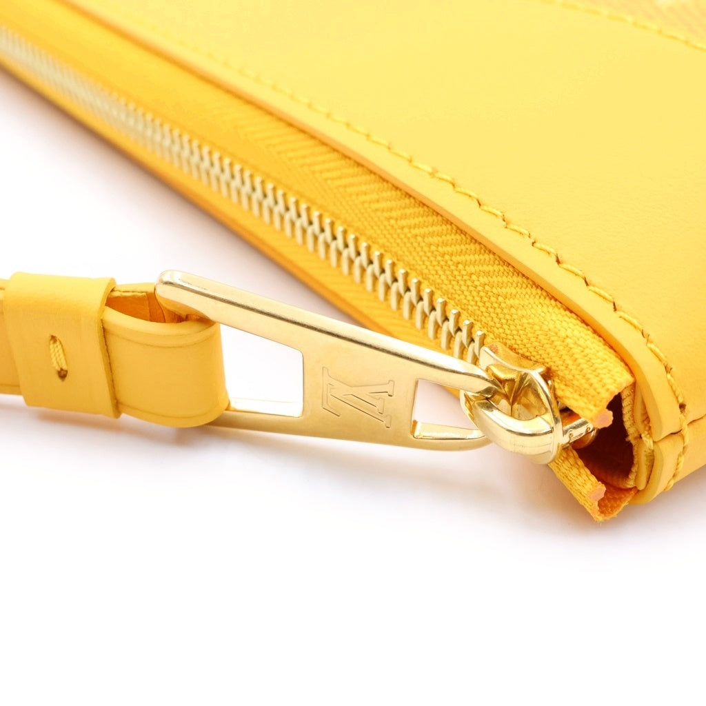 LOUIS VUITTON(ルイヴィトン) Pochette Voyage Souple ポシェット ヴォワヤージュ スープル クラッチバッグ ハンドバッグ オレンジ RFID M14057 レディース
