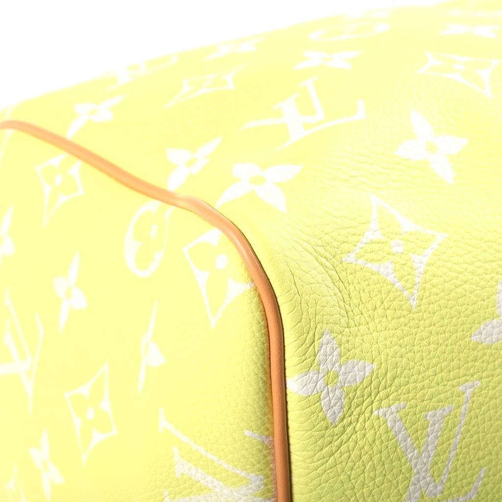 LOUIS VUITTON(ルイヴィトン) Speedy Bandouliere スピーディ P9 バンドリエール 40 モノグラム レザーボストンバッグ ショルダーバッグ 2WAY イエロー ゴールド金具 M24419