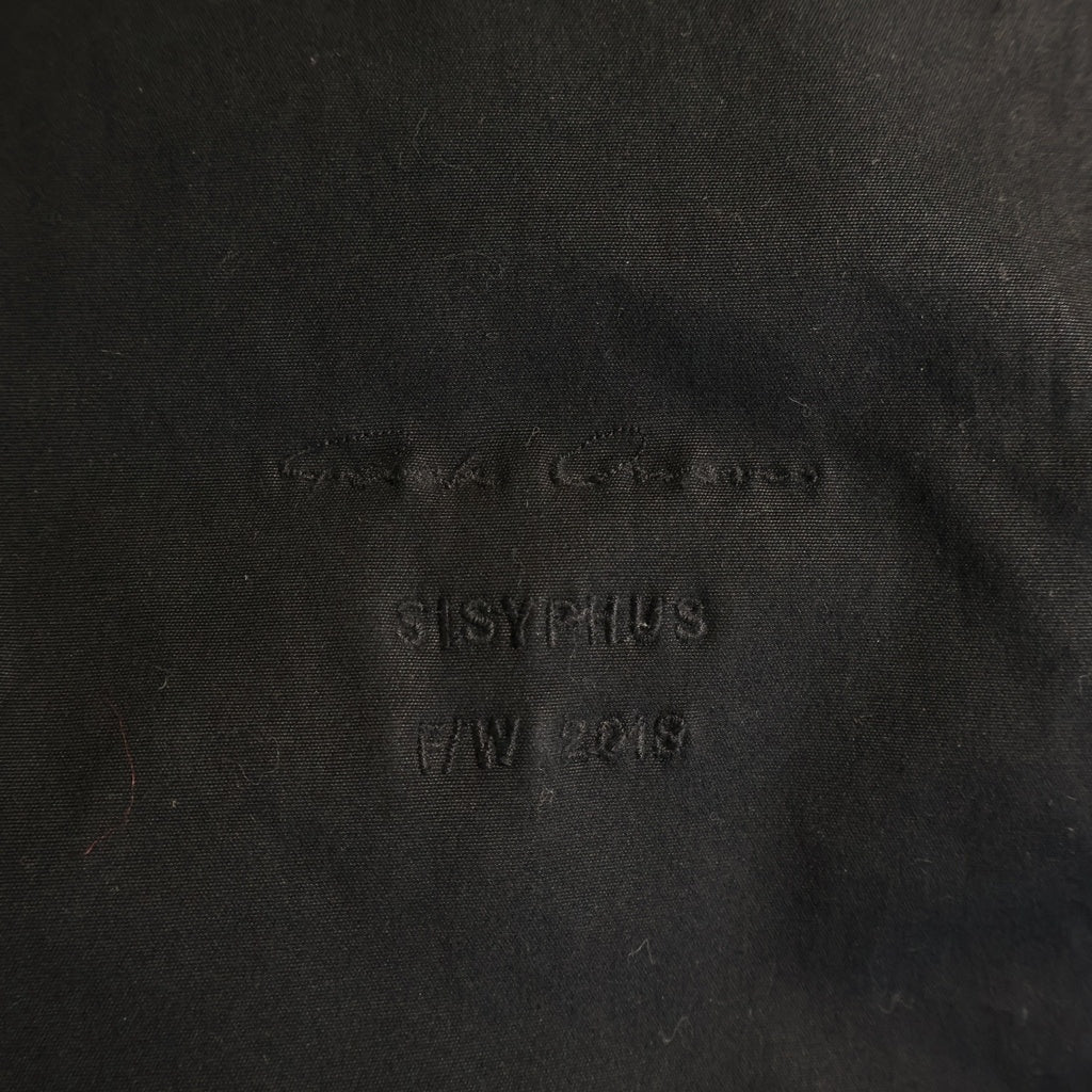 Rick Owens(リックオウエンス) 18AW SISYPHUS期 ジップアップフーデッドナイロンダウンジャケット レディース ブラック RP18F4916-EVD3