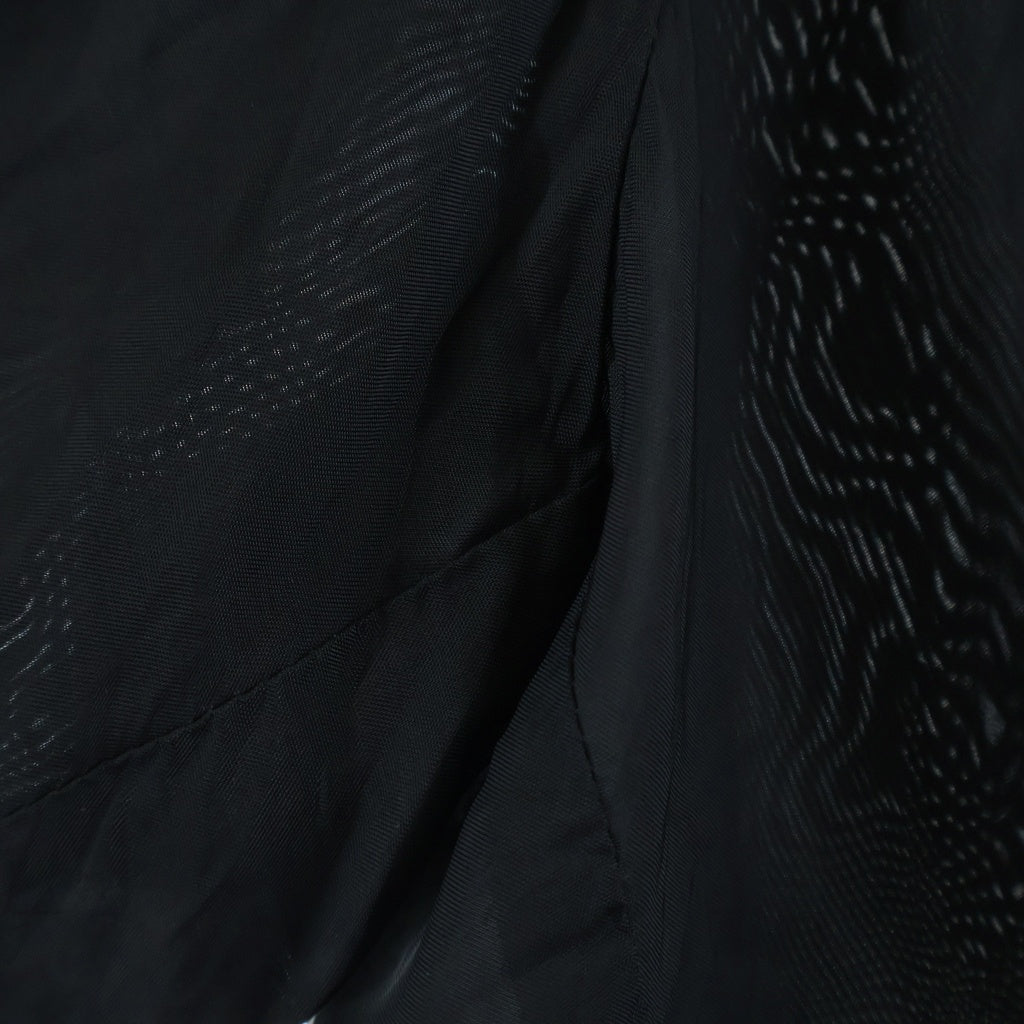 COMME des GARCONS COMME des GARCONS(コムデギャルソンコムデギャルソン) 14AW AD2014 製品洗い加工 フリル ワイドイージー キュロットパンツ ブラック レディース RN-S024