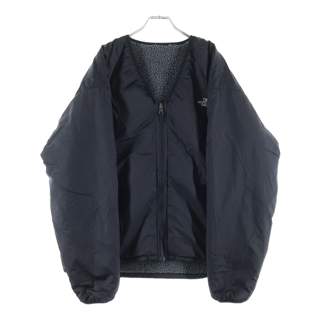 THE NORTH FACE(ザノースフェイス) REVERSIBLE EXTREME PILE CARDIGAN リバーシブル エクストリーム パイル カーディガン ブラック/グレー NP72334
