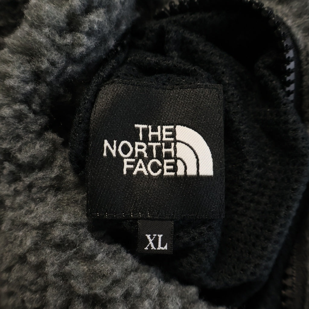 THE NORTH FACE(ザノースフェイス) REVERSIBLE EXTREME PILE CARDIGAN リバーシブル エクストリーム パイル カーディガン ブラック/グレー NP72334