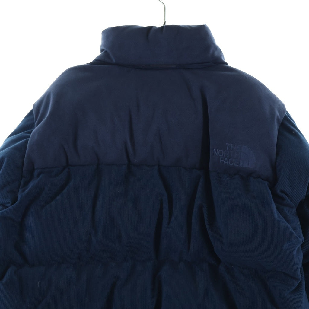 THE NORTH FACE(ザノースフェイス) CORDUROY NUPTSE JACKET コーデュロイ ヌプシ ジップアップダウンジャケット ブルー ND92231R