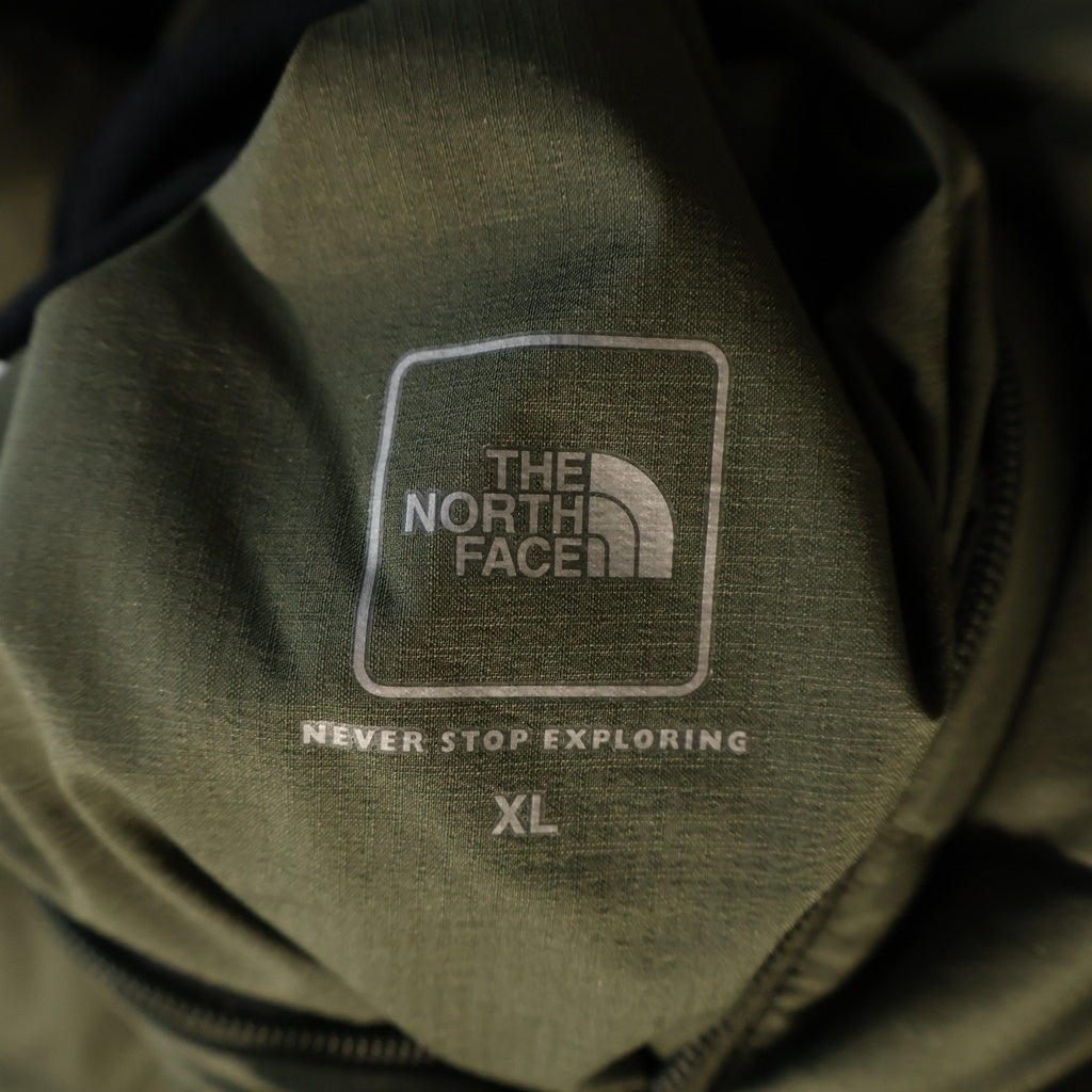 THE NORTH FACE(ザノースフェイス) REVERSIBLE ANYTIME INSULATED HOODIE リバーシブル エニタイムインサレーテッドフーディー ジップアップフーデッド中綿ジャケット カーキ NY82080