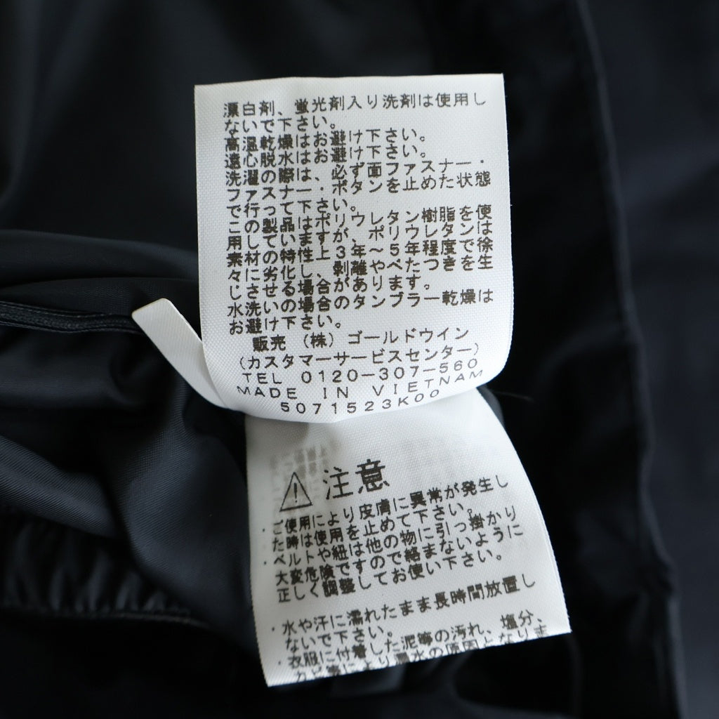 THE NORTH FACE(ザノースフェイス) SCOOP JACKET スクープジャケット ジップアップマウンテンジャケット ブラック NP61520