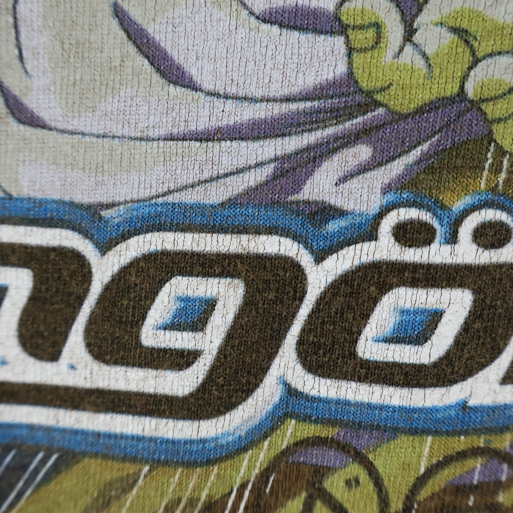 VINTAGE(ヴィンテージ) 00S DRAGON BALL Z GOGETA TEE ヴィンテージ ドラゴンボール ゴジータ 半袖クルーネックカットソー ブラウン