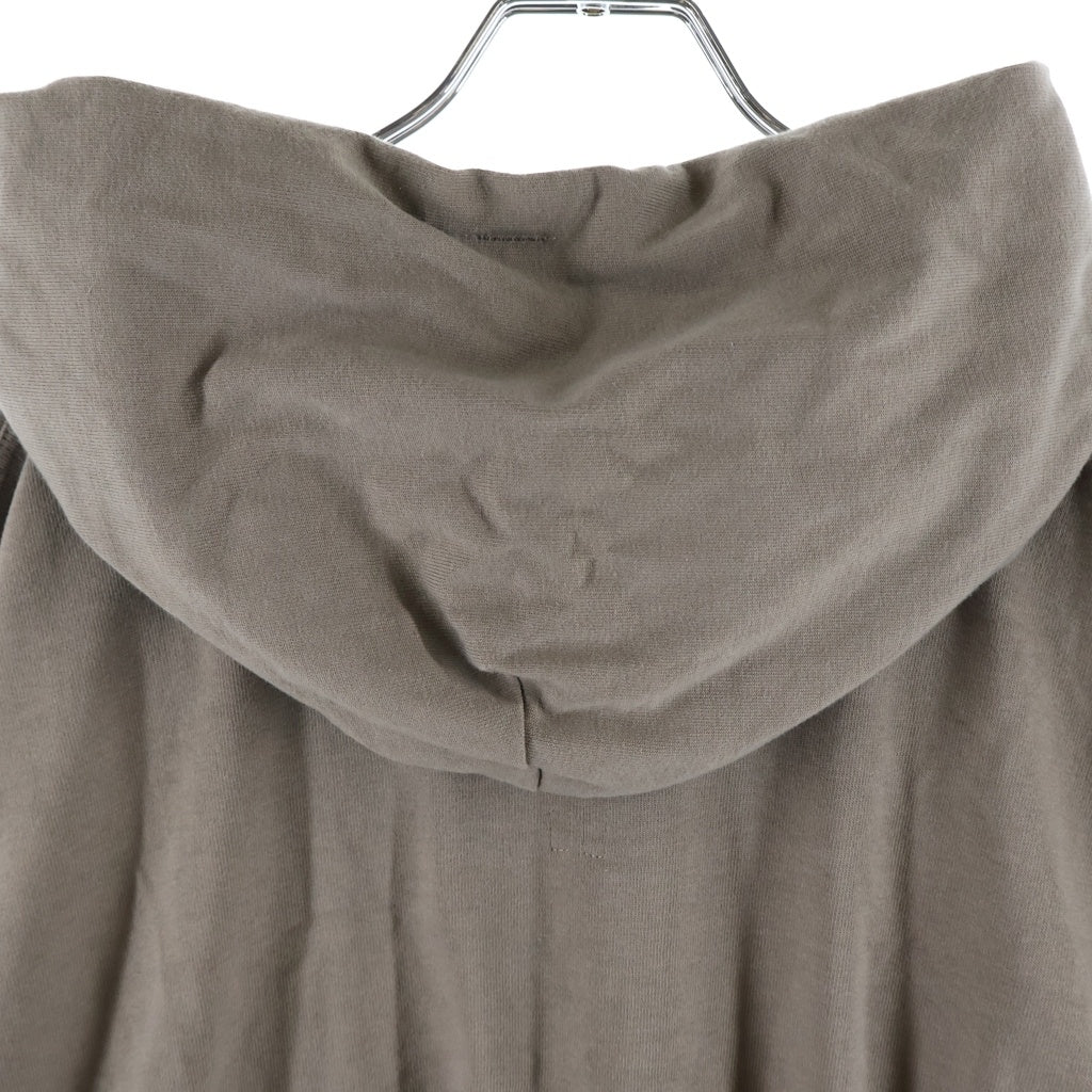 Rick Owens(リックオウエンス) 26SS HUN HUUDIE ハン ビッグシルエット プルオーバースウェットパーカー フーディー ブラウン RU01F2288-BA