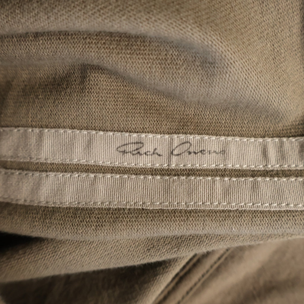 Rick Owens(リックオウエンス) 26SS HUN HUUDIE ハン ビッグシルエット プルオーバースウェットパーカー フーディー ブラウン RU01F2288-BA