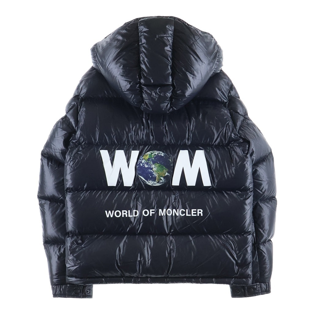 MONCLER(モンクレール) 21AW ×FRAGMENT DESIGN HANTIUM フラグメント デザイン ハンティウム フーデッドダウンジャケット ブラック G209U1A00017