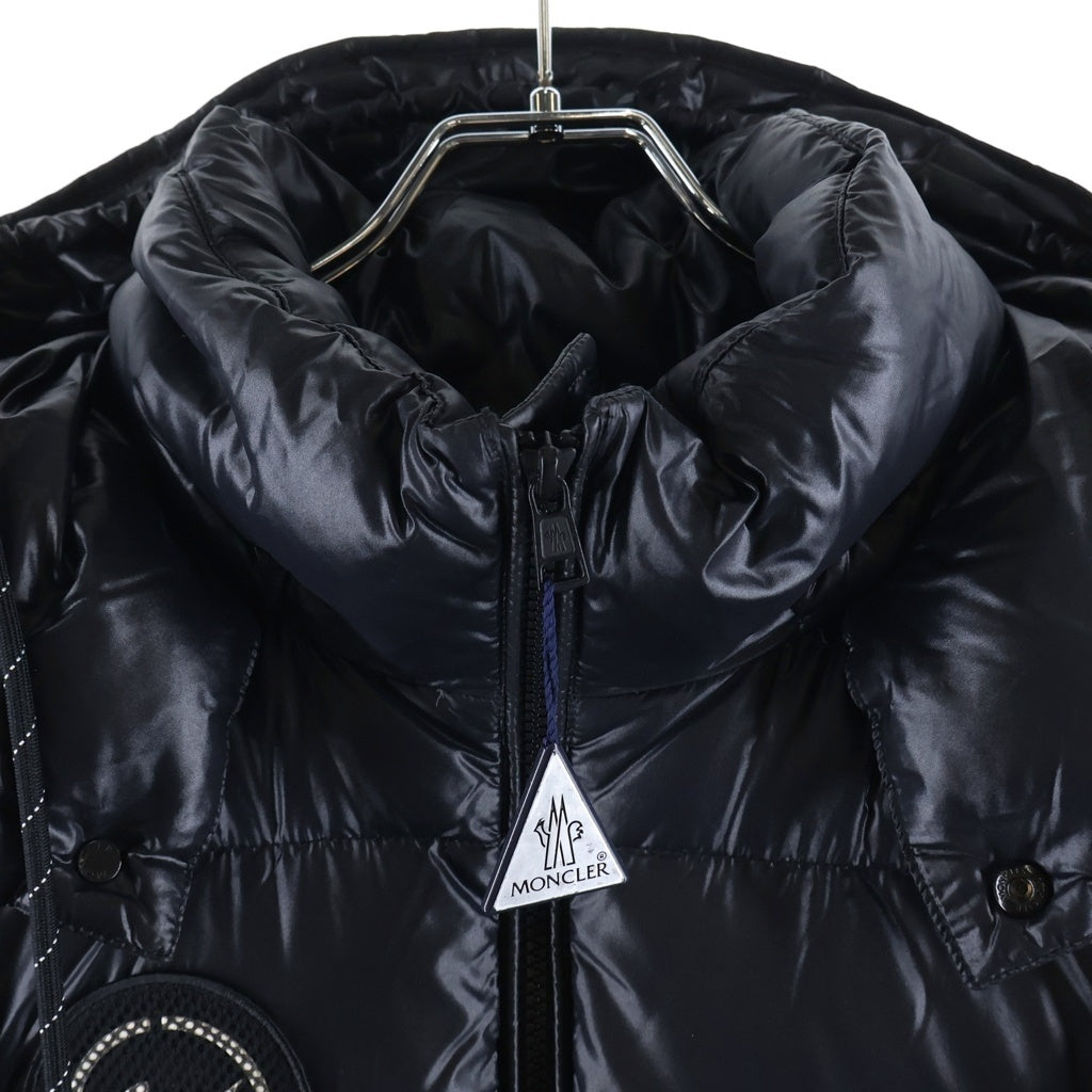 MONCLER(モンクレール) 21AW ×FRAGMENT DESIGN HANTIUM フラグメント デザイン ハンティウム フーデッドダウンジャケット ブラック G209U1A00017