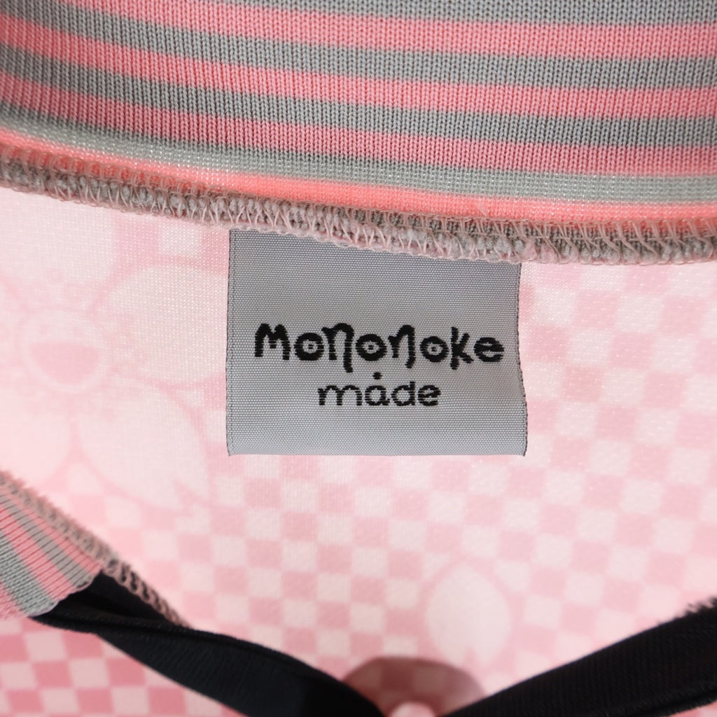 NO BRAND(ノーブランド) MONONOKE MADE (モノノケメイド) SOCCER SHIRT SAKURA 桜デザイン 半袖 サッカー ゲームシャツ ピンク MT-MK8-0000-011