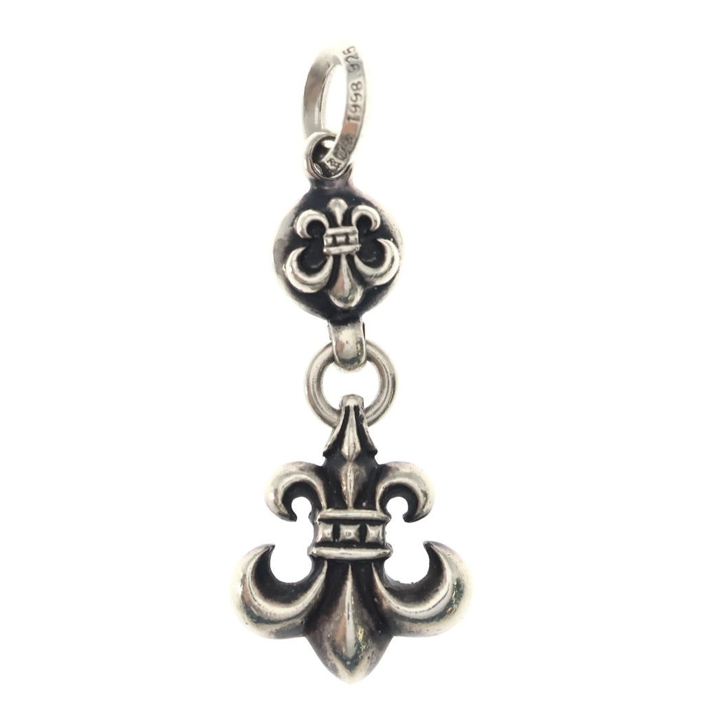 CHROME HEARTS(クロムハーツ) 1BALL BS FLEUR 1ボールBSフレアチャーム ペンダントトップ シルバー BCA198