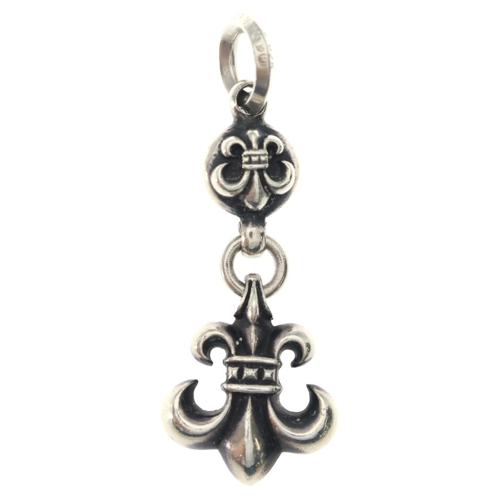 CHROME HEARTS(クロムハーツ) 1BALL BS FLEUR 1ボールBSフレアチャーム ペンダントトップ シルバー BCA198