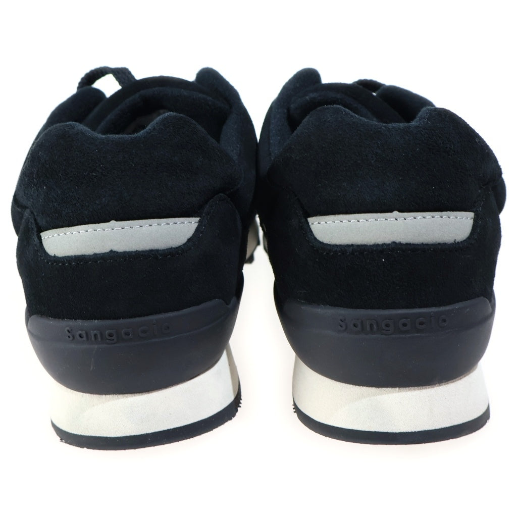 Sangacio(サンガッチョ) にゅ～ず BLACK LIMITED EDITION 限定900足 ヌバック ローカットスニーカー ブラック US8.5/26.5cm